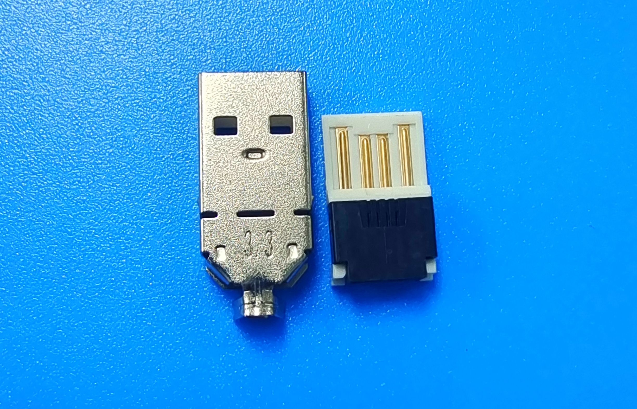 USB AM 刺破兩件式OD3.3