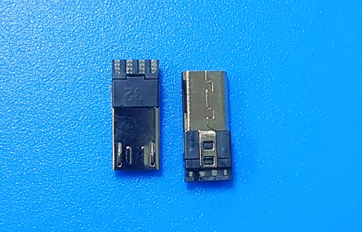 MICRO USB BM 前五后四長(zhǎng)型焊線式